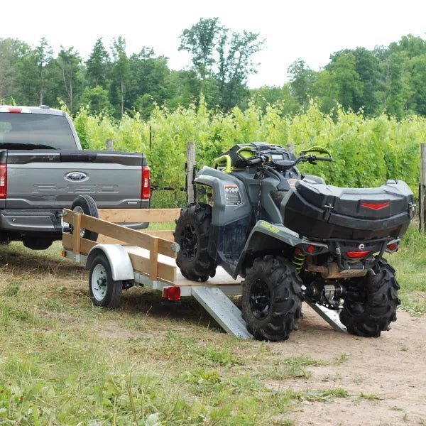 STIRLING, 5ft. x 8ft. Galvalume Kit Trailer image 0