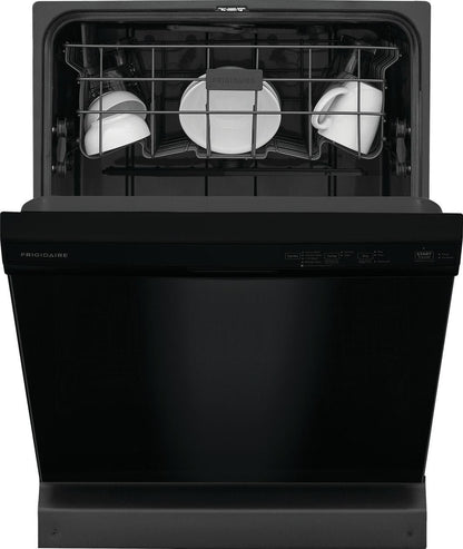 Frigidaire 24″ Built-In Dishwasher, Front Control, Black image 3