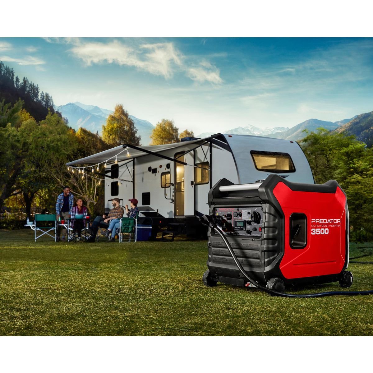 Predator 3500 Watt SUPER QUIET Inverter Generator with CO SECURE Technology image 3