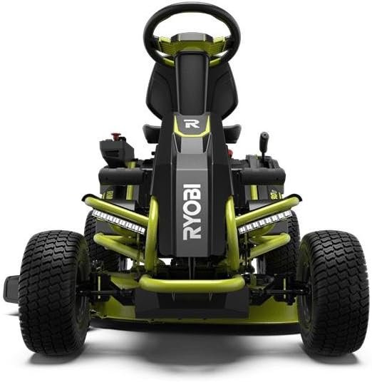 Ryobi 38 inches 100 Ah Battery Electric Rear Engine Riding Lawn Mower Model#: RY48111 image 1