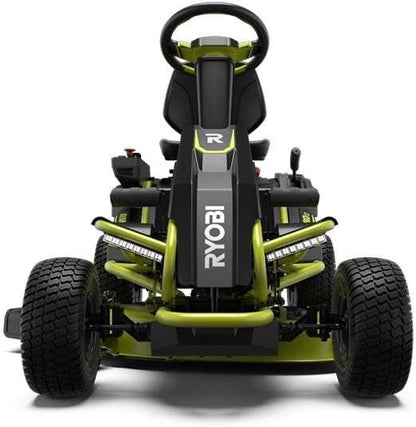 Ryobi 38 inches 100 Ah Battery Electric Rear Engine Riding Lawn Mower Model#: RY48111 image 1