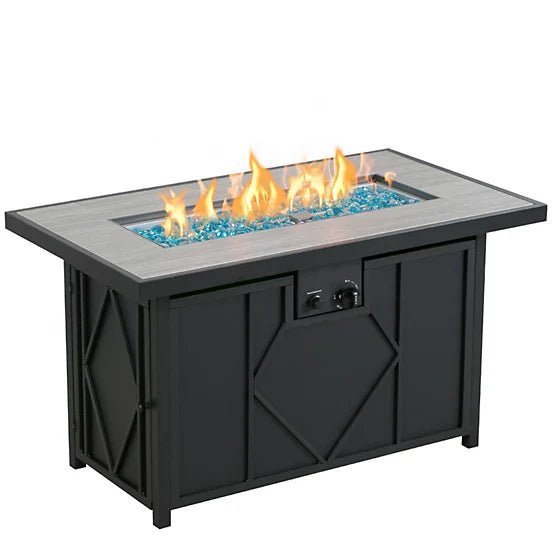 HeatMaxx 42 in. Rectangular Propane Gas Fire Table image 3