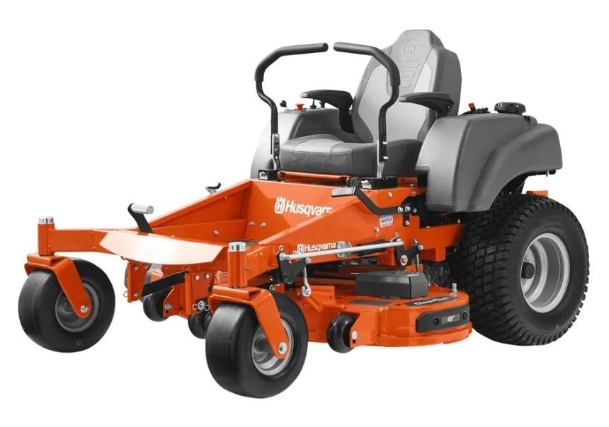 Husqvarna MZ48 23hp 726cc Kawasaki Engine 48″ ClearCut FAB Deck Mower #970455602 image 1