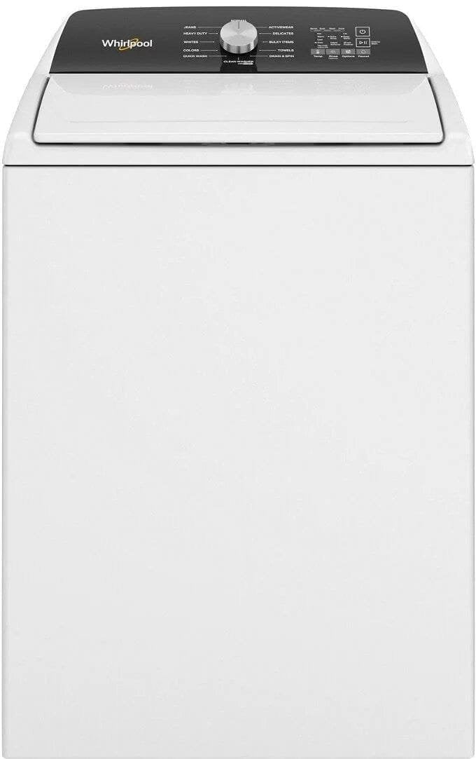 Whirlpool 4.5 Cu. Ft. High-Efficiency Top Load Washer with Built-In Faucet – White image 0