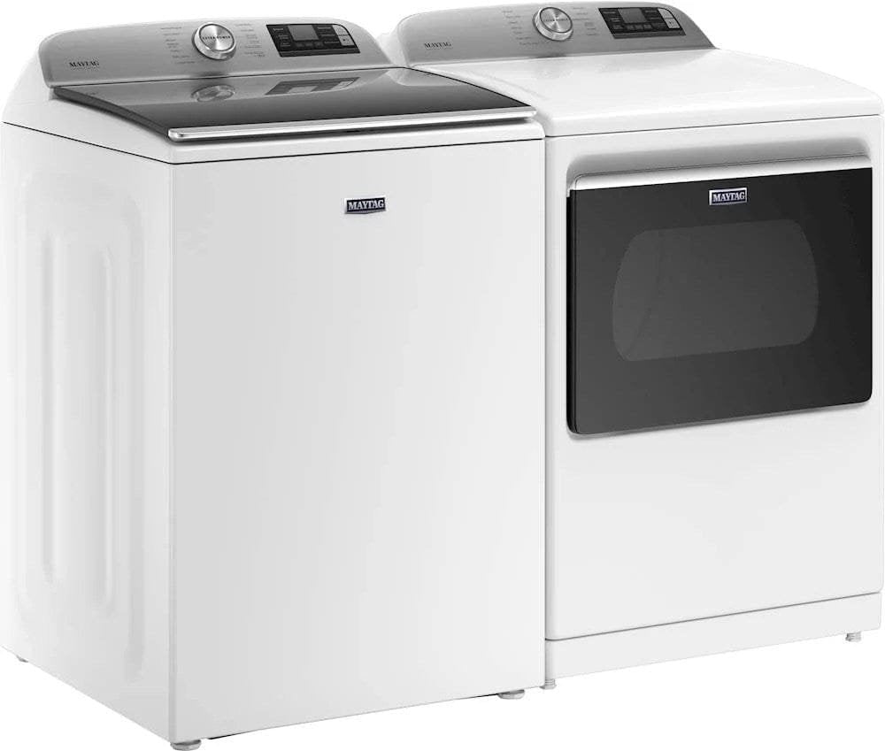 Maytag – 5.3 Cu. Ft. High Efficiency Smart Top Load Washer with Extra Power Button – White image 10