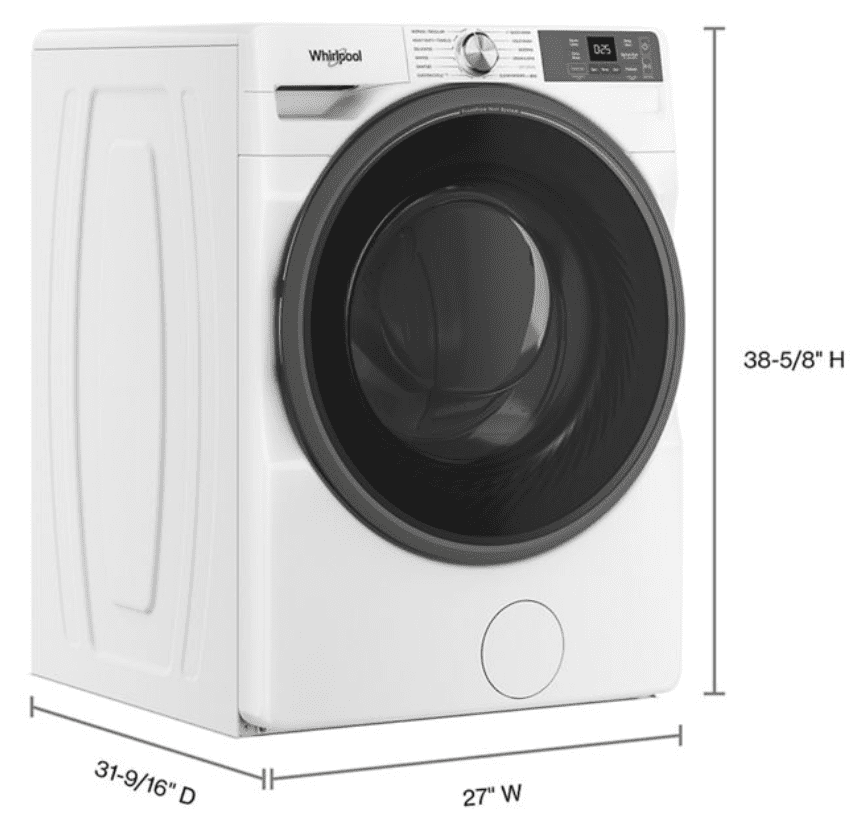 Whirlpool WFW5720RW 4.5 cu. ft. Smart Front Load Washer FreshFlow Vent System image 2