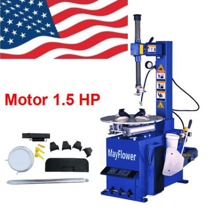 New 1.5 HP Tire Changer Wheel Changers Machine Balancer Rim Clamp Combo 560 680 image 4