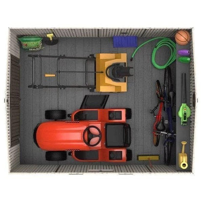 Lifetime 10ft x 8ft Rough Cut Outdoor Storage Shed image 4