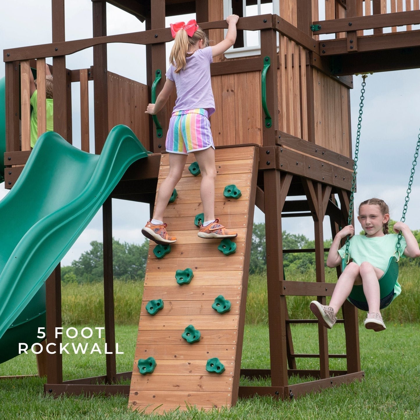 Skyfort III Swing Set image 8