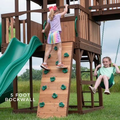 Skyfort III Swing Set image 8
