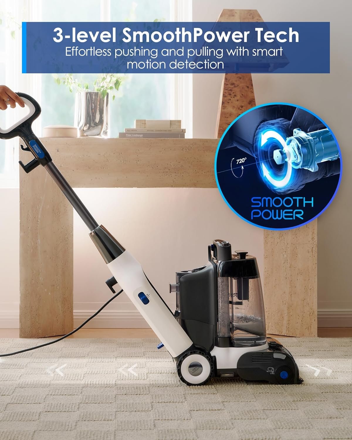 Tineco CARPET ONE Cruiser Smart Carpet Cleaner with Self-Cleaning & FlashDry image 1