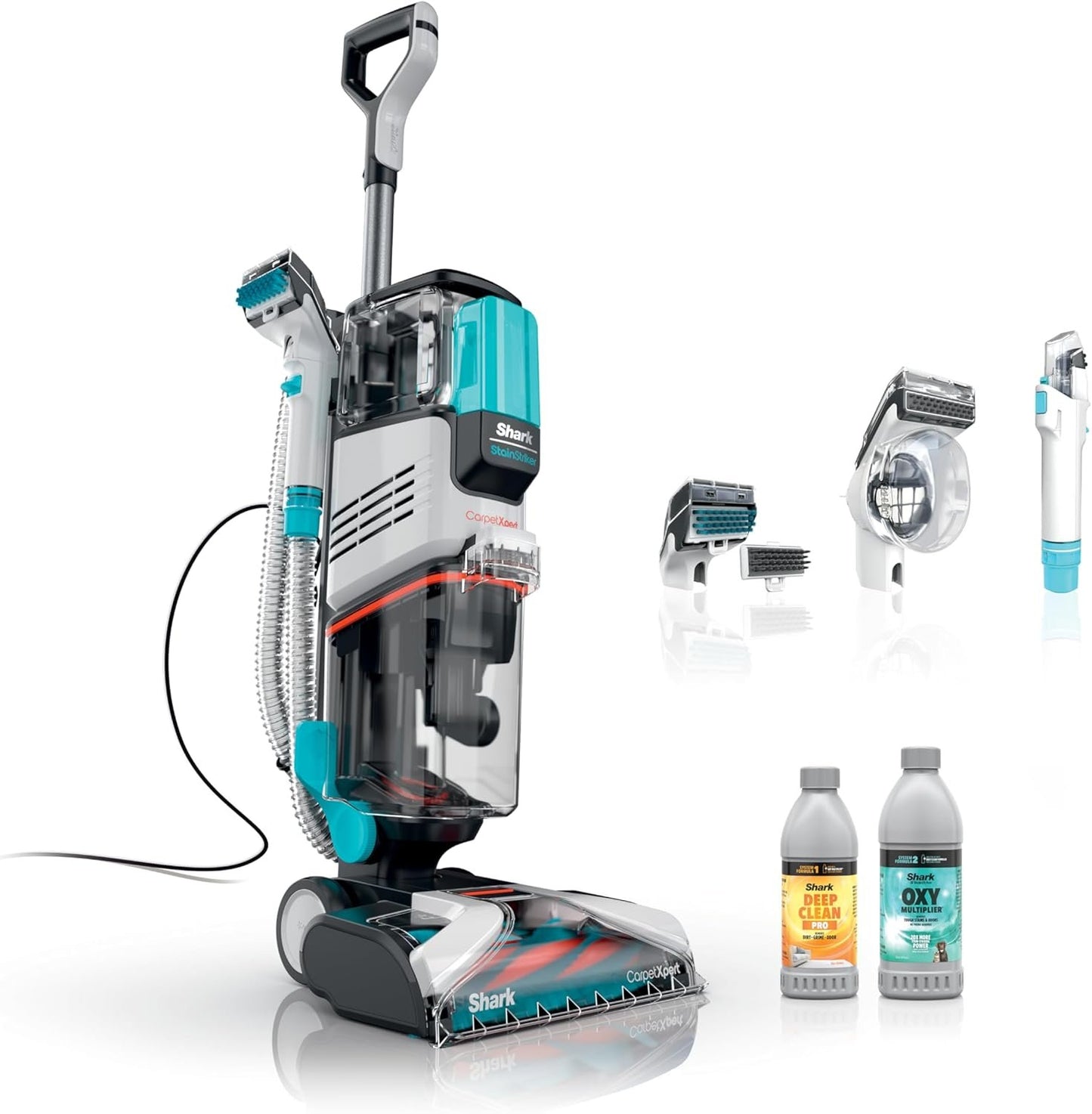 Shark CarpetXpert Carpet & Upholstery Cleaner with StainStriker, EX201 image 28