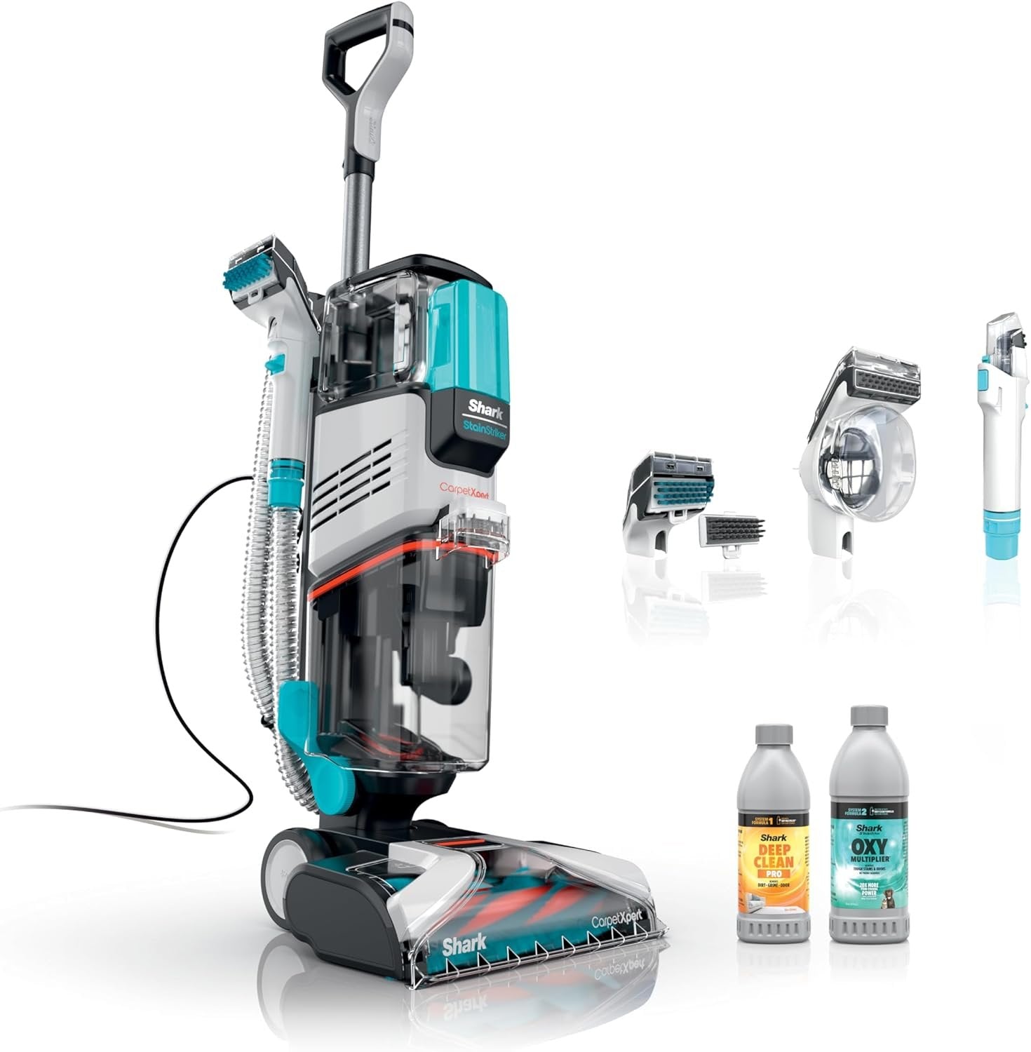 Shark CarpetXpert Carpet & Upholstery Cleaner with StainStriker, EX201 image 28
