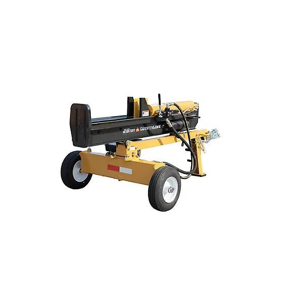 CountyLine 28-Ton Gas-Powered Horizontal/Vertical Log Splitter, Kohler 6.5 HP Engine image 0