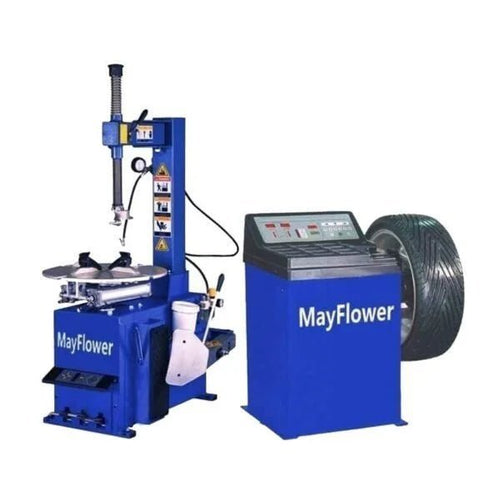 1.5 HP Tire Changer Machine Balancer Rim Clamp Combo 560 680 (New) image 0