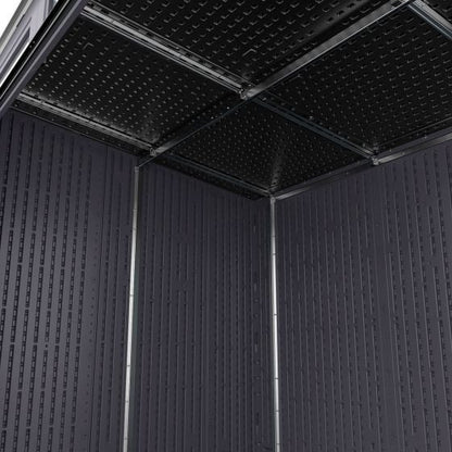 Suncast Modernist® 8 ft. x 7 ft. Dual Barn Door Storage Shed image 8