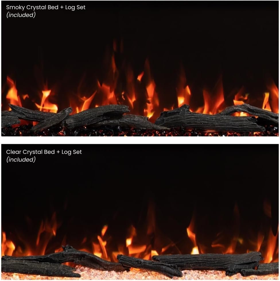 Modern Ember Highmark 60-Inch Smart Linear Electric Fireplace, WiFi & 10-Color Flames image 33