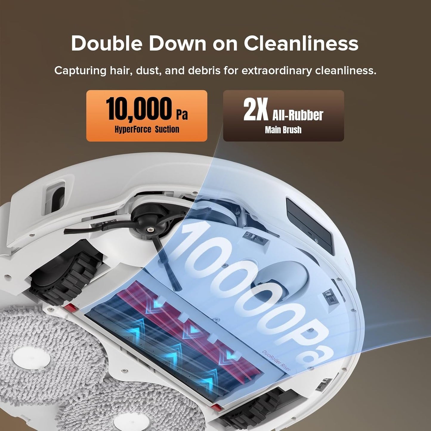 Roborock Qrevo Edge S5A Robot Vacuum & Mop, 18,500Pa, Zero-Tangle image 29