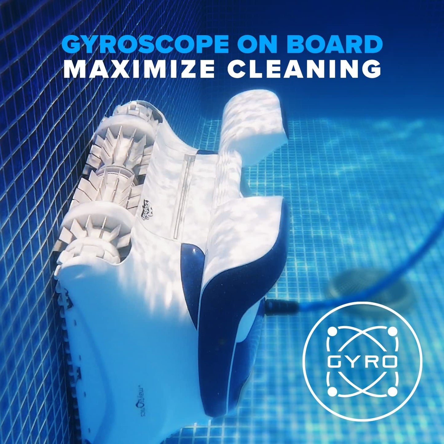 Dolphin Sigma Robotic Pool Cleaner (2024 Model) — Wi-Fi, App, Gyroscope, Weekly Timer, Waterline Cleaning & Massive Top-Loading Ultra-Fine and Standard Filters for In-Ground Swimming Pools up to 50ft image 3