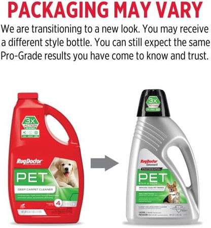 Rug Doctor X3 Commercial Carpet Cleaner Pet Pro Pack with Stain & Odor Removers image 1