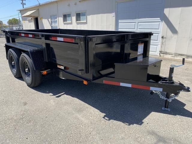 Carry-On 6 X 12 Patriot Dump 12K Trailer image 3