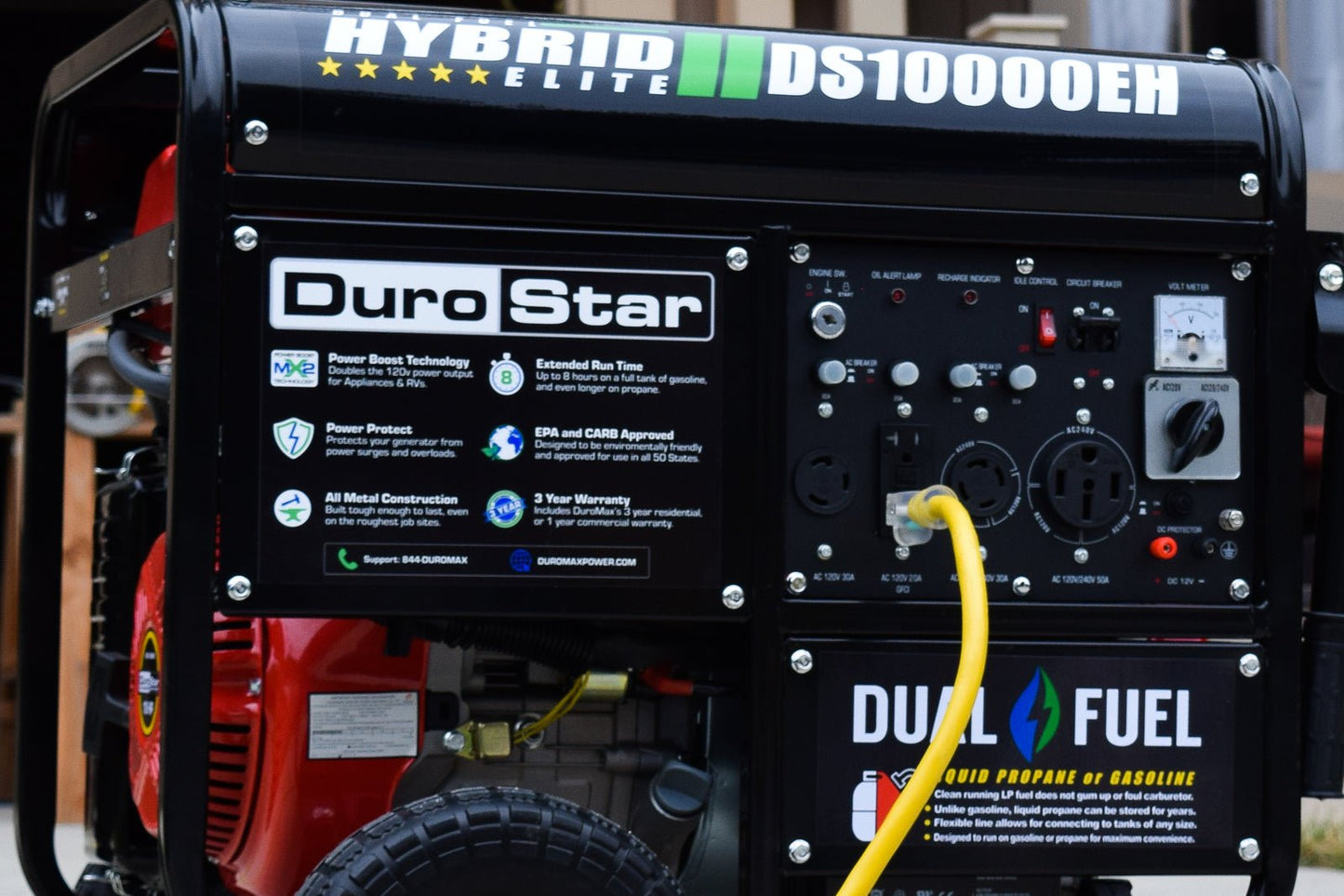 10,000 Watt Dual Fuel Portable Generator image 16