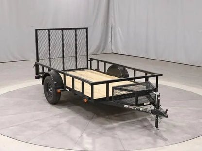 5.5 X 10 Carry-On Utility Pipe Top w/ Mesh Tongue Box Trailer image 0