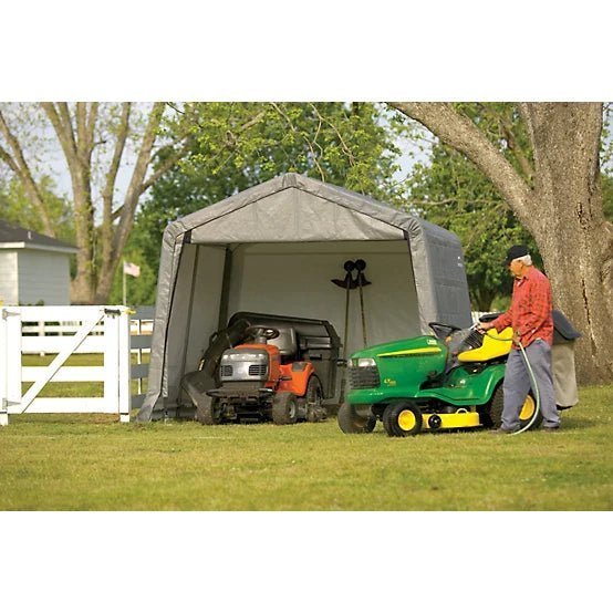 ShelterLogic 10 ft. x 10 ft. x 8 ft. Shed in a Box image 1
