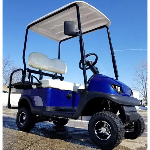 36v Electric Termite Golf Cart Mini Four Seater 4 Seater Optionally Fully Loaded – BLUE image 0