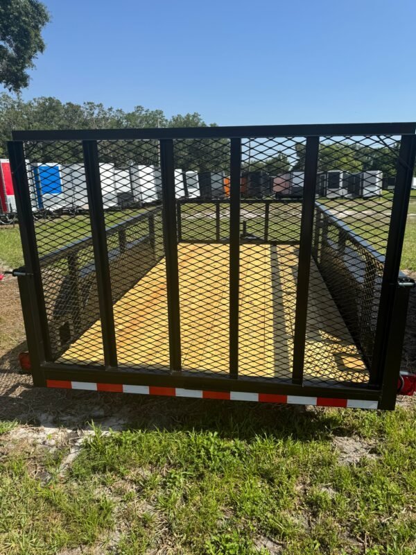 2025 6X12TA UTITILY TRAILER 2 FT WALLS 4568 image 3