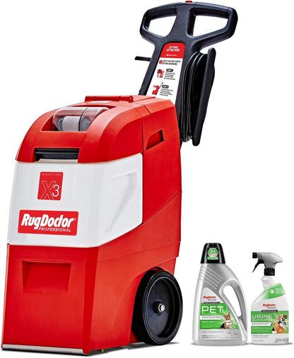 Rug Doctor X3 Commercial Carpet Cleaner Pet Pro Pack with Stain & Odor Removers image 19