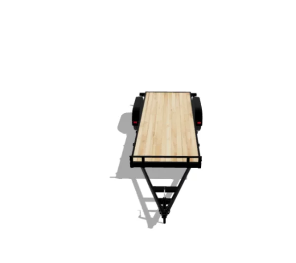 Carry-On Trailer 7-ft x 16-ft Treated Lumber Utility Trailer image 2