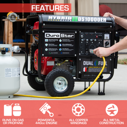 10,000 Watt Dual Fuel Portable Generator image 11