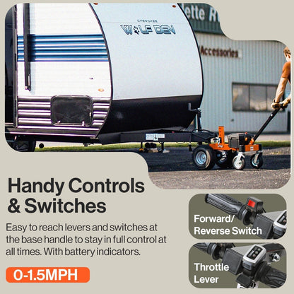 SuperHandy Orange Steel Dolly 5396040 image 2