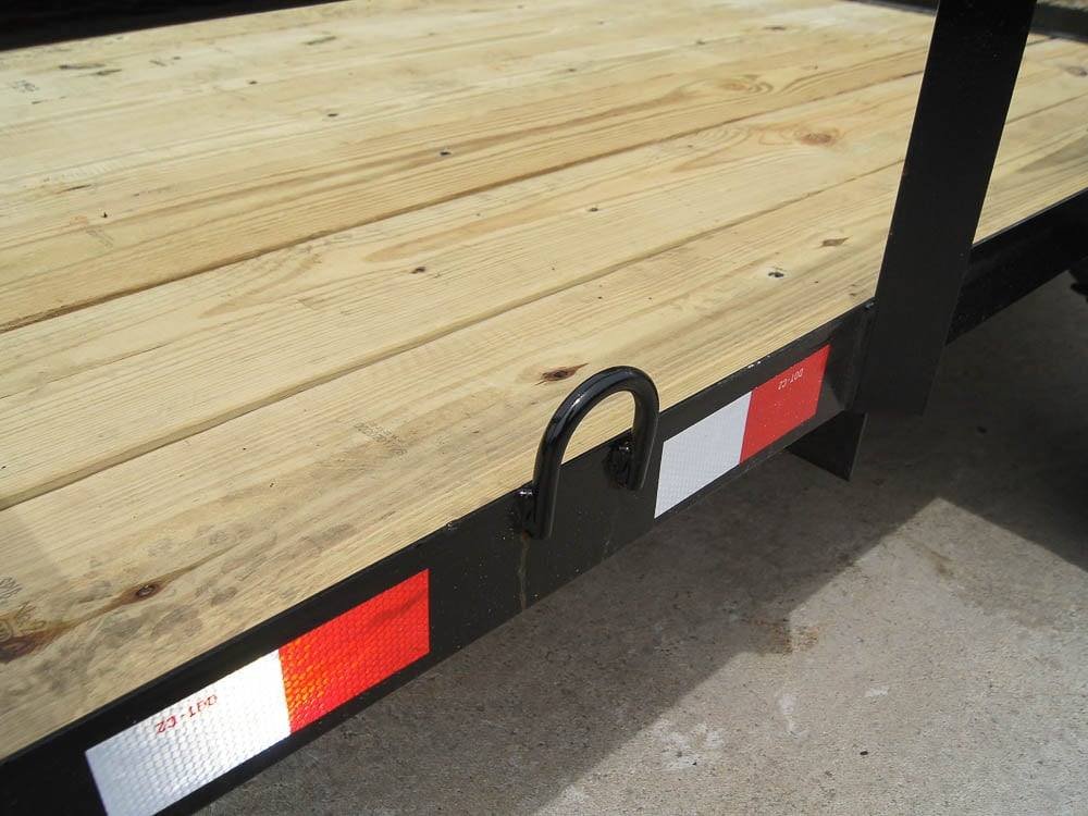 5×8 Powder Coated Dovetail Utility Trailer Single 3,500lb Axle image 7