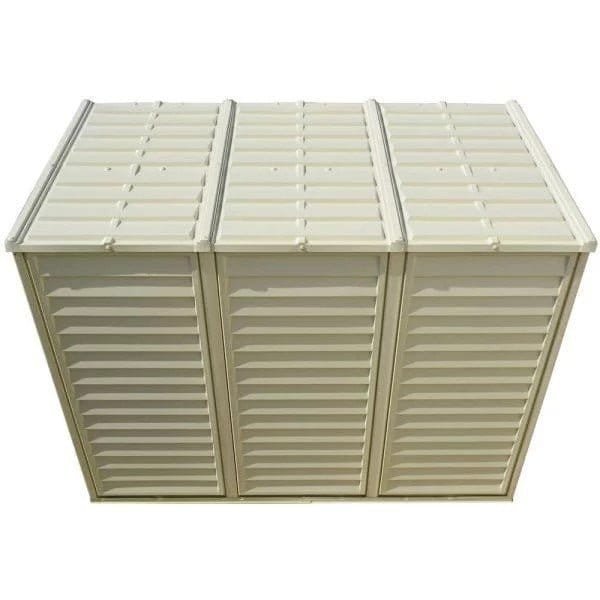 Duramax 4ft x 8ft Sidemate Vinyl Resin Outdoor Storage Shed image 2