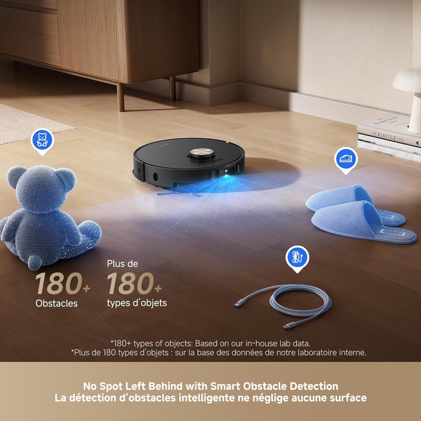 DREAME L50 Ultra Robot Vacuum & Mop, 19,500Pa, Auto-Empty image 11
