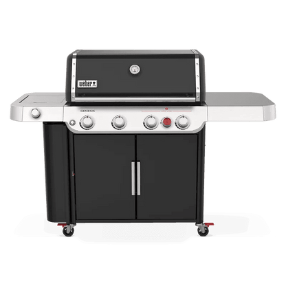 Nexgrill 4-Burner Propane GAS Grill in Black with Side Burner and Stainless Steel Main Lid image 0
