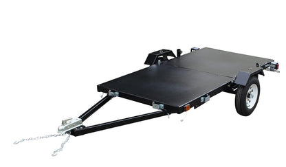 DK2 4-ft x 8-ft Steel Utility Trailer ( 1450-lb Capacity ) 5364713 image 0