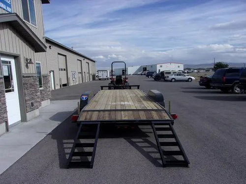 7 X 20 Carry-On Heavy Duty Equipment Trailer image 0