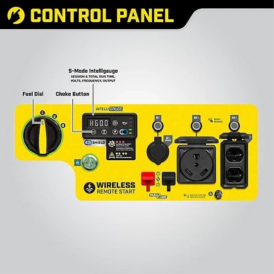 Champion Power Equipment 4,500/3,650-Watt Gasoline Powered OFI Generator with ParaLINK, Remote Start image 4