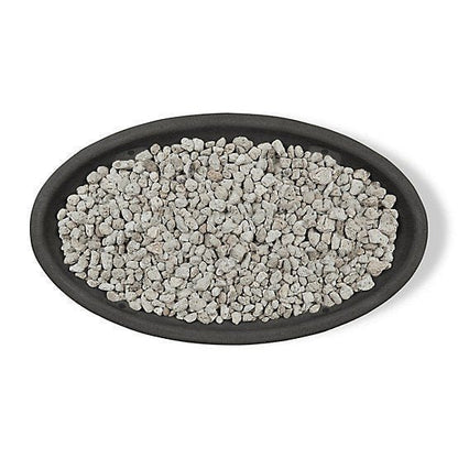 Real Flame 48.25 in. x 28.25 in. Riverside Oval Propane Gas Fire Bowl, Shale image 0