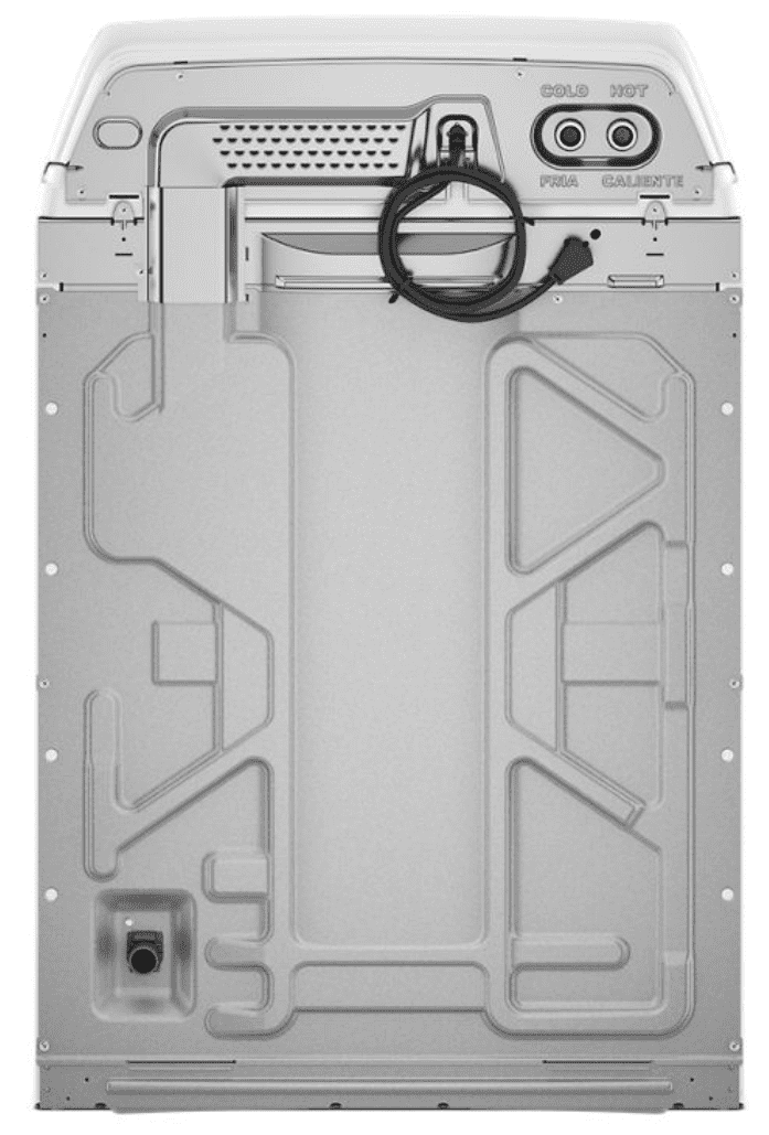 Whirlpool WTW4307SW 4.2–4.3 Cu. Ft. Top Load Washer with 2-in-1 Removable Agitator, Soft Close Glass Lid, White image 2