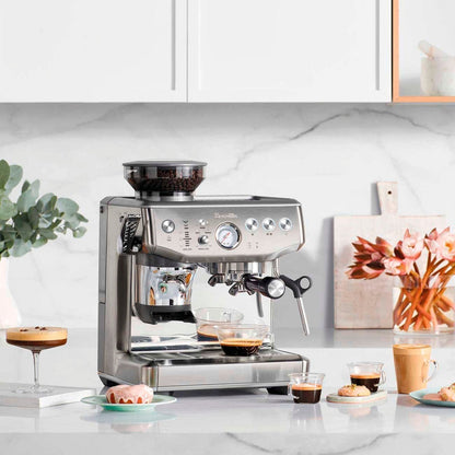 Breville – the Barista Express Impress Espresso Machine – Brushed Stainless Steel image 4