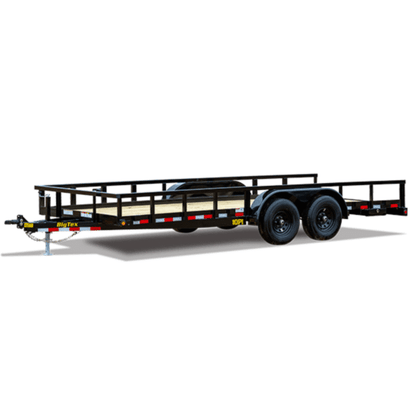 Big Tex Pro Series Tandem Axle Pipe Top Utility Trailer | 10PI image 0