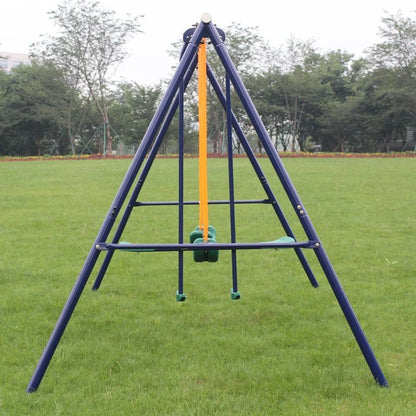 Durable Metal Swing Set with Glider – Perfect Outdoor Play for Kids image 2
