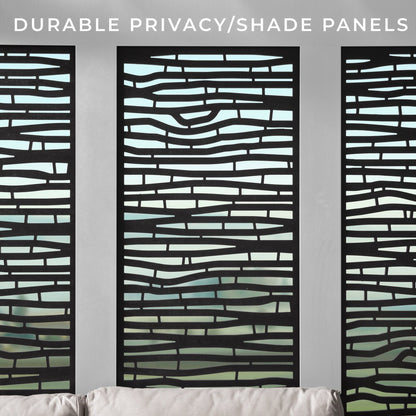 Ridgedale Modern Steel Cabana Pergola with Conversational Seating image 8
