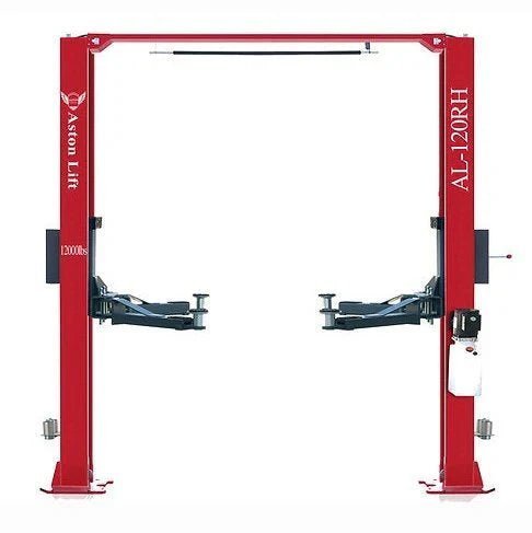 Aston 12000 lbs. 2 Post Car Lift Symmetric Overhead Single Point Lock Release image 0