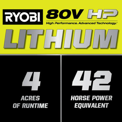 80V Max HP Lithium 54″ Brushless Electric Zero Turn Lawn Mower image 23