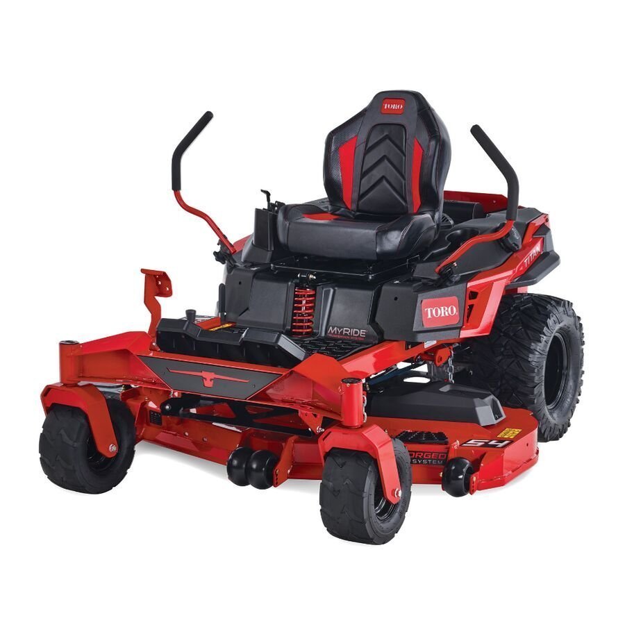 Toro 76511 TITAN Z-Turn Mower w/ MYRIDE 26hp Kohler 747cc V-Twin w/54″ Fabricated Deck image 1